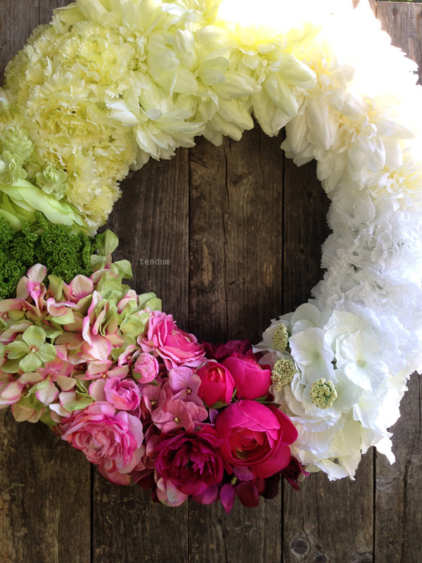 wianek na drzwi Full of Summer, śr.55cm 