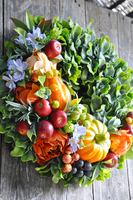 jesienny wianek Jesienny Powiew, śr.36cm