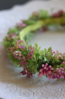 Geturro, komunijny kwiatowy wianek na głowę, rozmiar uniwersalny