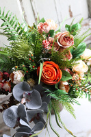 Memory Premium, elegancki komplet dekoracji nagrobnych, kompozycja + bukiet