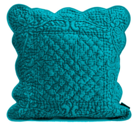 dekoracyjna poszewka velvetowa See morski, wym.45x45cm