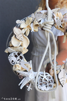 marynistyczny wianek na drzwi, Półwysep, śr.35cm 