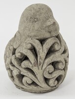 Cirrus Bird A, dekoracyjna betonowa figurka, wym.14x14x10cm