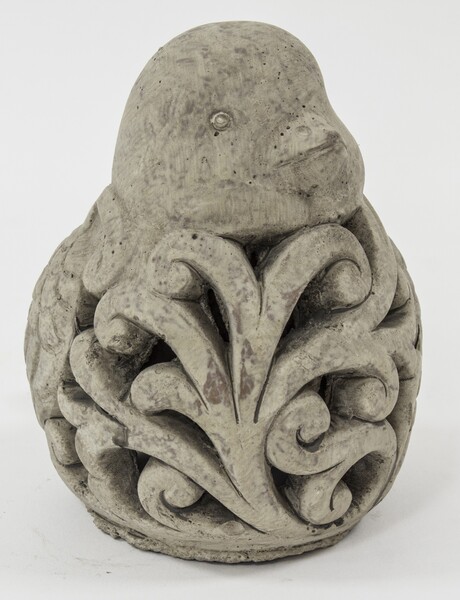 Cirrus Bird A, dekoracyjna betonowa figurka, wym.14x14x10cm