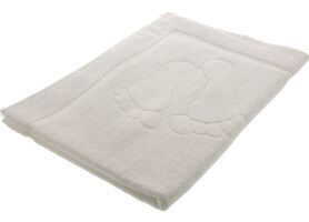 dywanik łazienkowy HappyFeet, biały, wym.50x70cm