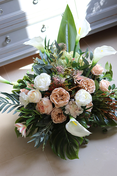 Maria Beige 2, kompozycja nagrobna, wym.30x50cm 