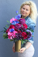 komplet dekoracji nagrobnych Todavia, bukiet i kompozycja