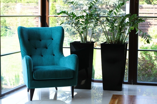 Fantasy donica czarna 25x46cm