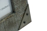 ramka na zdjęcie z drewna mangowego Silver 10x15cm