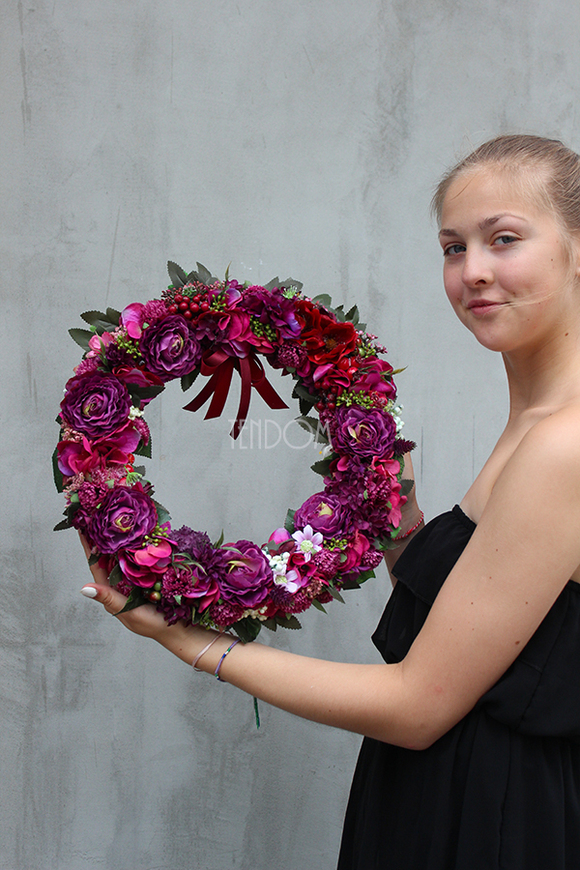 cudowny wianek na drzwi Piękno Natury, śr.38cm 