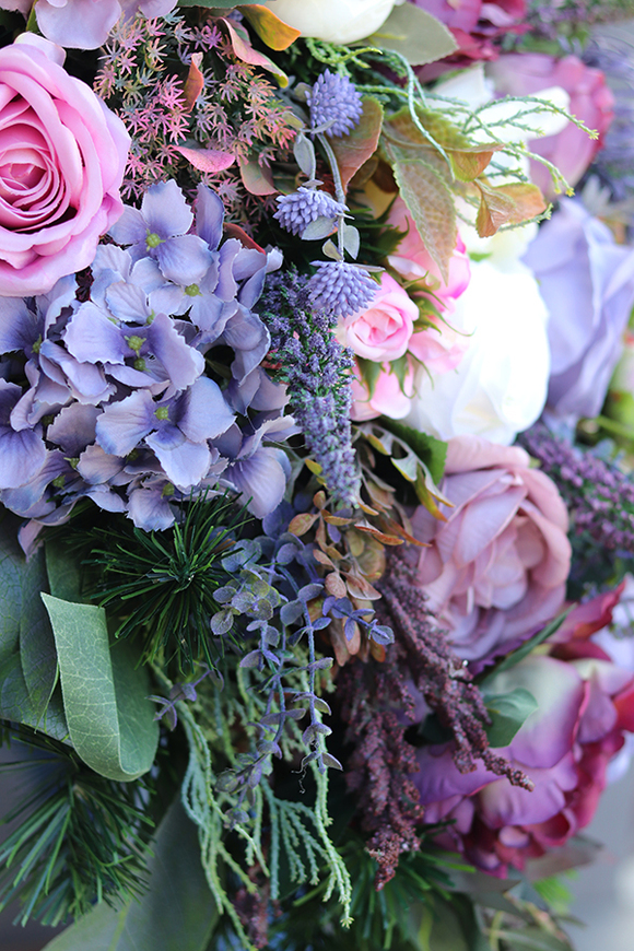 bardzo duża wiązanka nagrobna Della Extra, dł.115cm