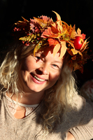 jesienny wianek na głowę, Pani Jesień 2, rozmiar uniwersalny