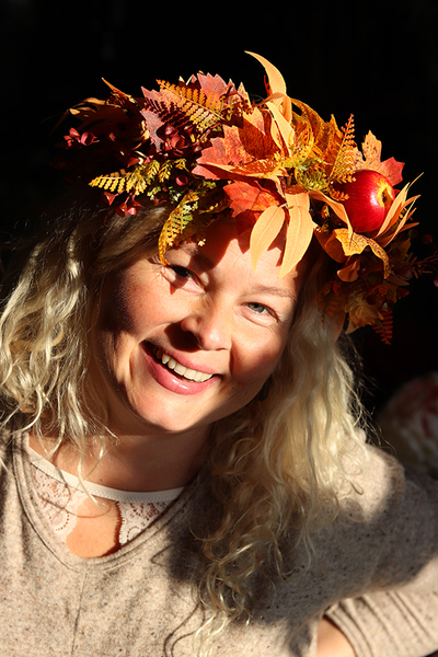 jesienny wianek na głowę, Pani Jesień 2, rozmiar uniwersalny