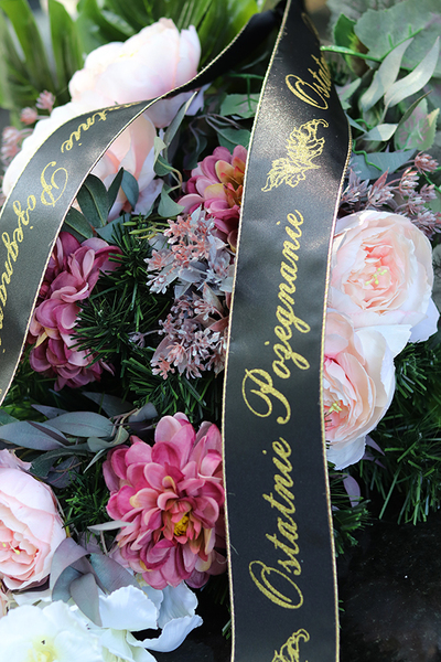 bukiet pogrzebowy, Kerano, dł.80cm