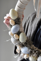 wianek dekoracyjny sznurowy Tate, śr.40cm