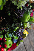 jesienny wianek Pani Jesień, śr.36cm  