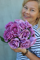 Beatrycze, flowerbox, kompozycja kwiatowa / bukiet, wys.23cm