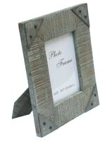 ramka na zdjęcie z drewna mangowego Silver 13x18cm