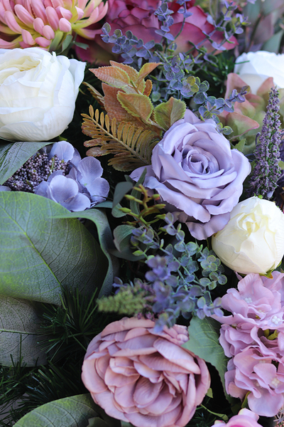 bardzo duża wiązanka nagrobna Della Extra, dł.115cm