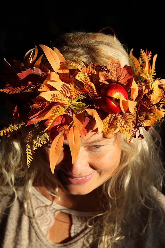jesienny wianek na głowę, Pani Jesień 2, rozmiar uniwersalny