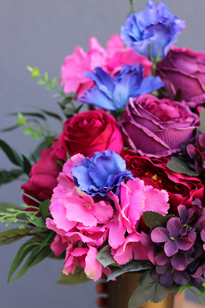 komplet dekoracji nagrobnych Todavia, bukiet i kompozycja