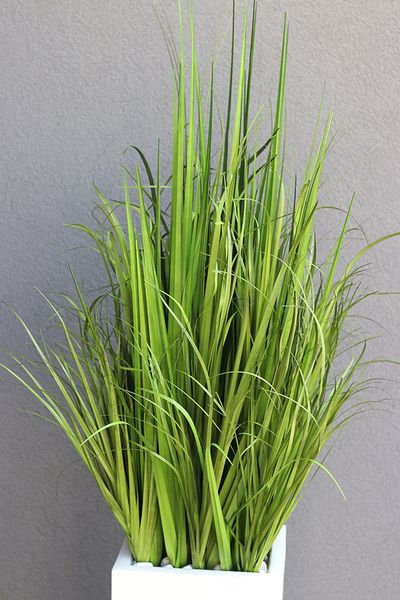 Fiberglass Dekona, nowoczesna kompozycja ze sztucznej trawy, wys.160cm 