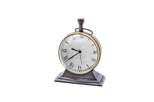mosiężny zegar stojący Trophy 5cm