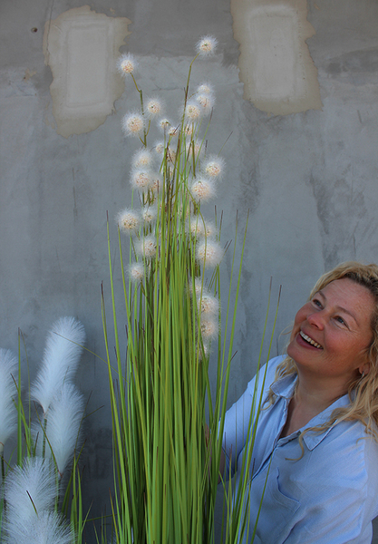 Bello sztuczna trawa w osłonce, wys.120cm