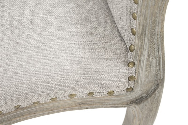 Ludwik, szara sofa, wym.105x50x70cm