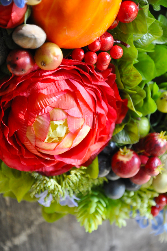 jesienny wianek Jesienne Klimaty, śr.36cm