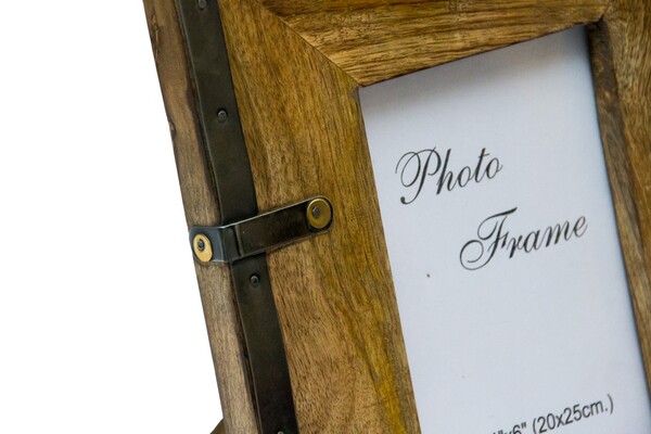 ramka na zdjęcie z drewna mangowego D 10x15cm