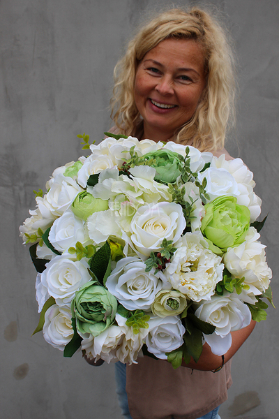 Sellara, kompozycja kwiatowa / bukiet / flowerbox wys.35cm