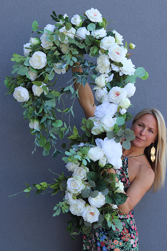 Biała Baletnica, wypożyczenie dekoracyjnej girlandy, dł.1m 