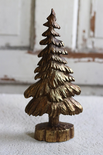 OD RĘKI figurka świąteczna, Acorn Yule, choinka B, wym.28x13x5.5cm