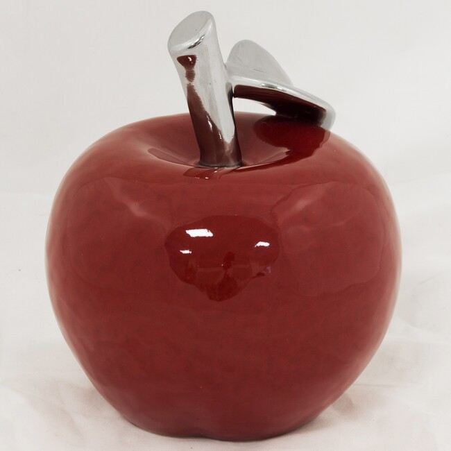 figurka ceramiczna Apple, wys.9x8x8cm