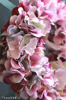 bogaty wianek z hortensji, Teritta, śr.27cm