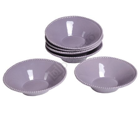 OD RĘKI Parma miseczka fioletowa, wym.4.7x16x14.7cm