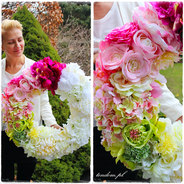 wianek na drzwi Full of Summer, śr.55cm 