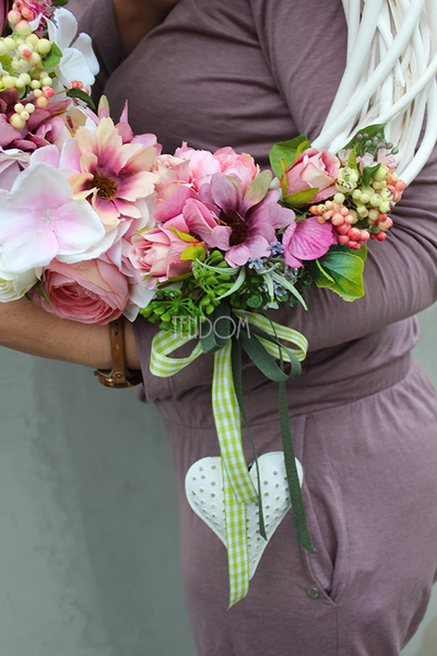 dekoracyjny wianek Luccara, śr 38cm