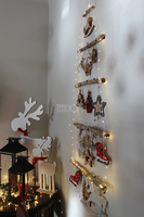 dekoracja ścienna / zawieszka Choinka, Urokliwe Święta, wym.110x54cm 