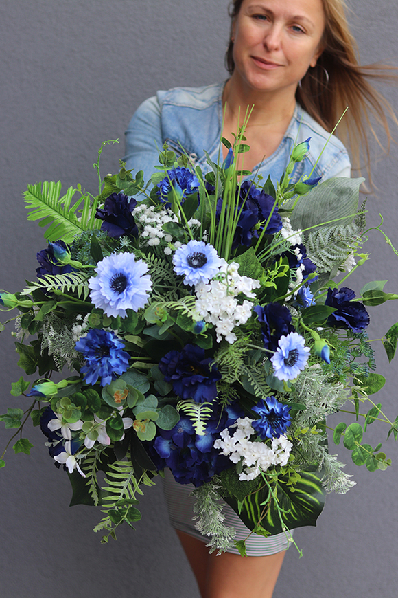 dekoracja nagrobna Lukrecja 2, wym.60x58x55cm 