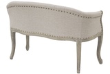 Ludwik, szara sofa, wym.105x50x70cm