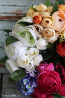 dekoracyjny wianek, Mini Tęcza, śr.23cm