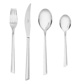 Flames, zestaw sztućców w pudełku (połysk), 68 elementów