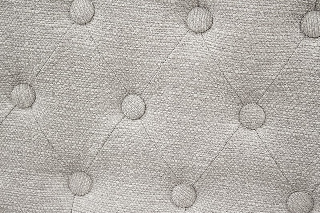 Ludwik, szara sofa, wym.105x50x70cm