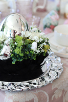 Pióra Glamour, Czerń, wielkanocny stroik, śr. 24/30cm