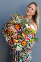 jesienny flowerbox z dyniami, Mocarstwo Autumn, wys.44cm