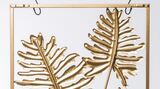 Jungle Glamour, złoty decor ścienny, wym.80x40x2cm