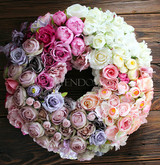 Bella 2 bardzo duży wianek na drzwi, śr.48cm