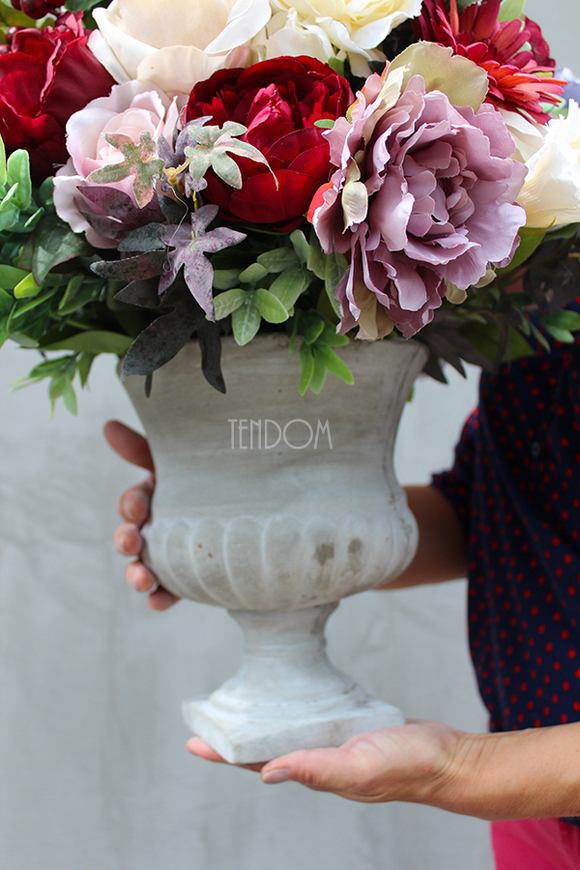 kompozycja kwiatowa / bukiet England nr4, wys.60cm,śr.40cm